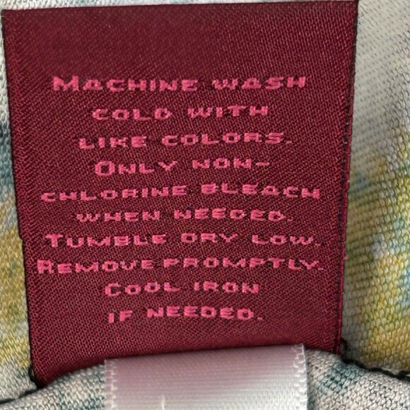 VTG 212 COLLECTION Abstract Print Stretch Sleeveless Blouse Top WOMENS Small - Picture 8 of 10